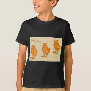 Camiseta Saludos de Pascua Chicas Beige