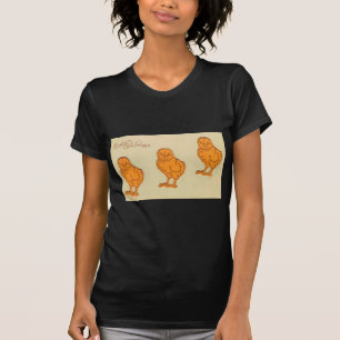 Camiseta Saludos de Pascua Chicas Beige