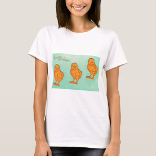 Camiseta Saludos de Pascua Chicas Verde