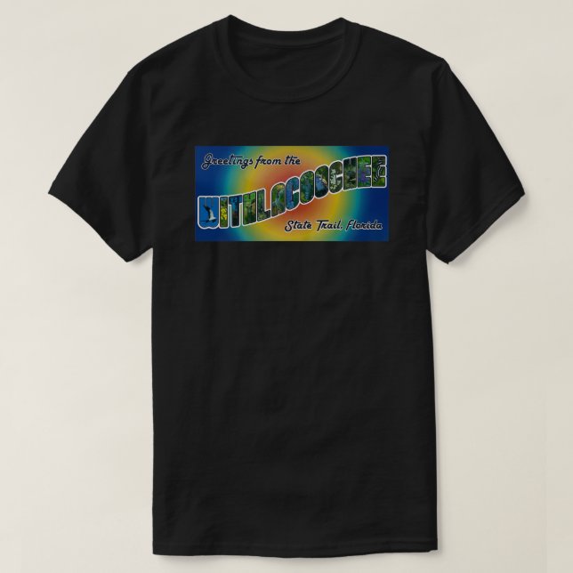 Camiseta Saludos de senderos Rainbow Withlacoochee (Diseño del anverso)