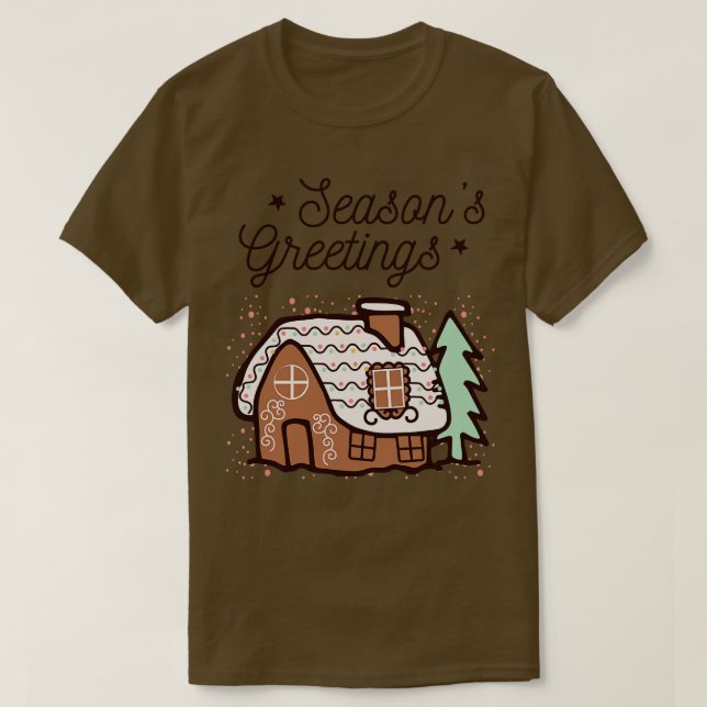 Camiseta Saludos de temporada (Diseño del anverso)