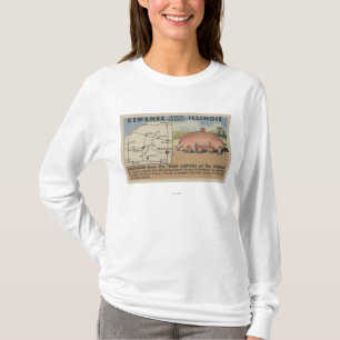 Camiseta Saludos del capital del cerdo del mundo