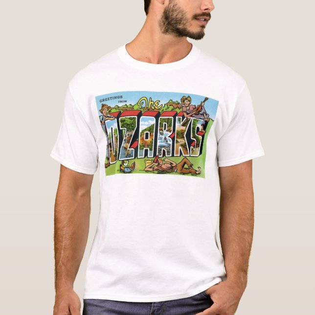Camiseta Saludos del Ozarks (Anverso)