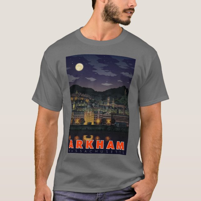 Camiseta Saludos Desde Arkham (Anverso)