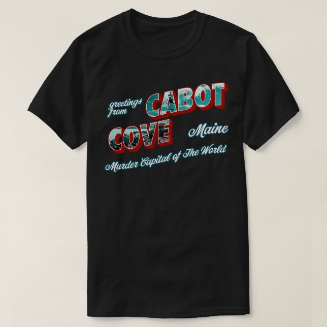Camiseta Saludos desde Cabot Cove (Diseño del anverso)