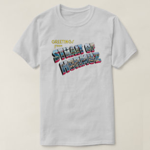 Camiseta Saludos desde el Estrecho de Ormuz