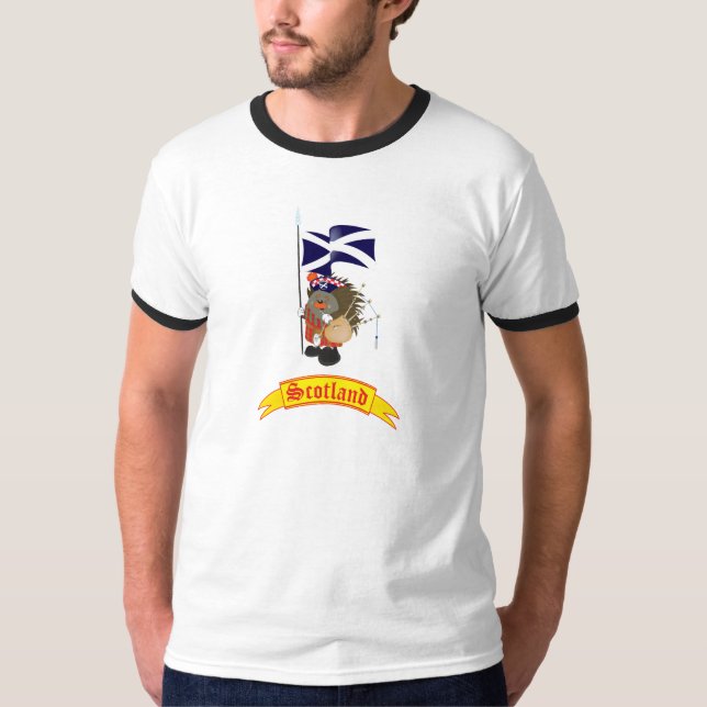 Camiseta Saludos desde Escocia (Anverso)