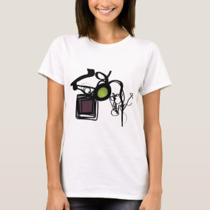 Camiseta Saludos desde Filydion: Resumen en blanco y negro