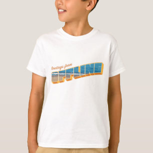 Camiseta Saludos desde fuera