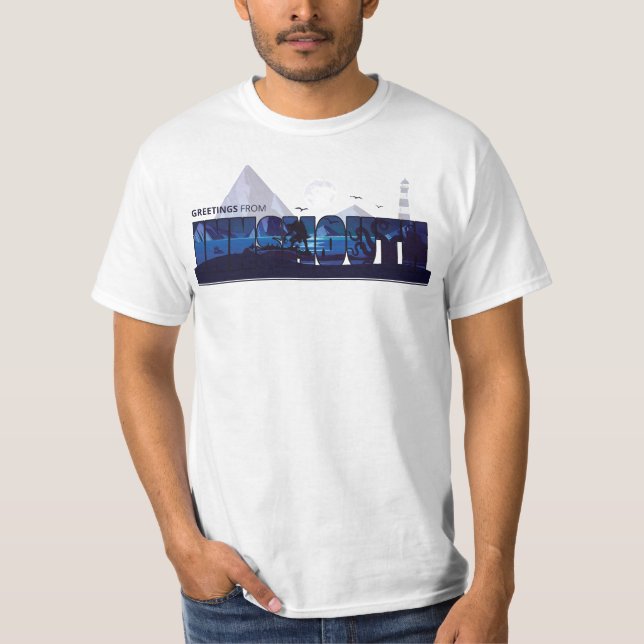 Camiseta Saludos desde Innsmouth Devils Reef Lovecraft (Anverso)