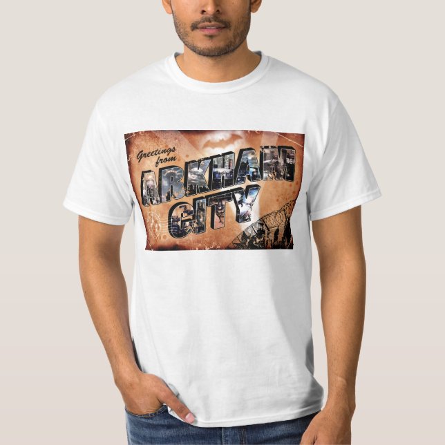 Camiseta Saludos desde la ciudad de Arkham (Anverso)
