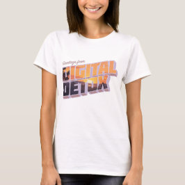 Camiseta Saludos desde la detención digital