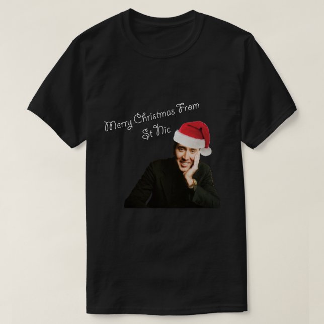 Camiseta Saludos desde la jaula de San Nicolás (Diseño del anverso)