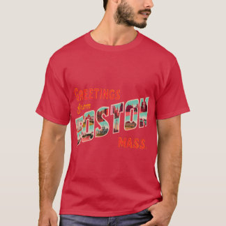 Camiseta Saludos desde la misa de Boston