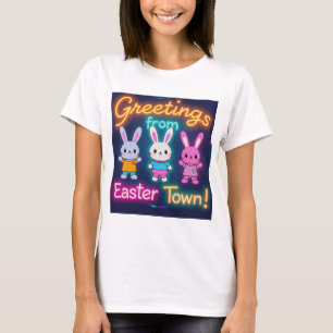 Camiseta Saludos desde los coloridos conglomerados de la ci