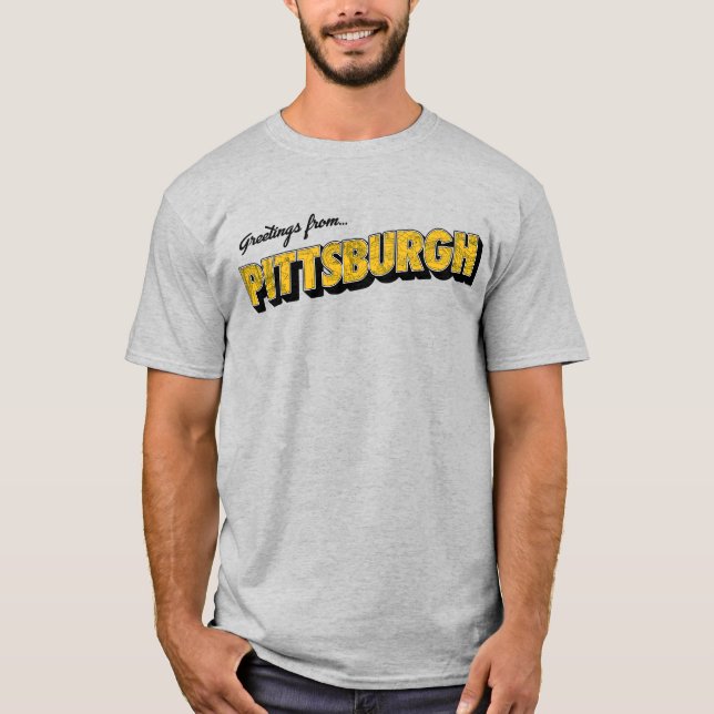 Camiseta Saludos desde Pittsburgh (Anverso)