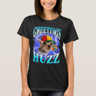 Camiseta Saludos divertidos meme de gato de jerga Gen Z Gen
