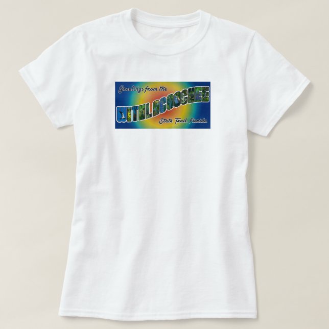 Camiseta Saludos en arco iris de las mujeres de WST (Diseño del anverso)