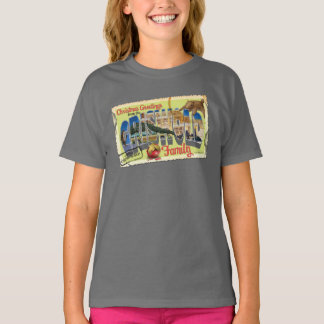 Camiseta Saludos navideños de la familia Griswold