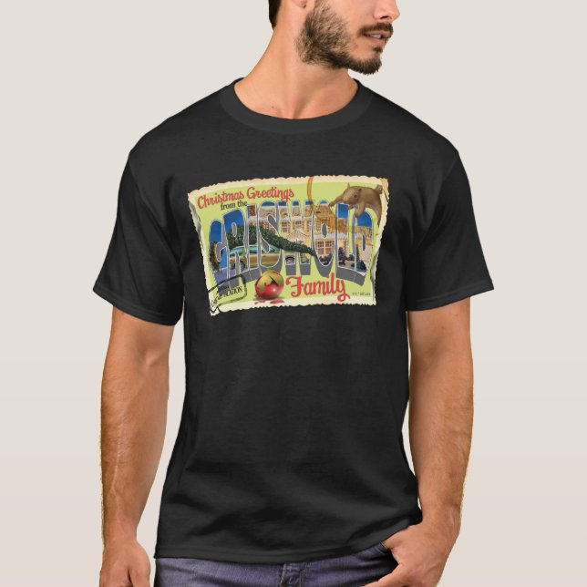 Camiseta Saludos navideños de la familia Griswold (Anverso)