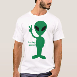 Camiseta Saludos, orgánicos!