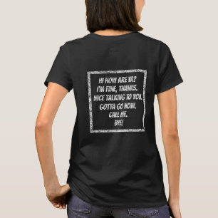 Camiseta Saludos rápidos