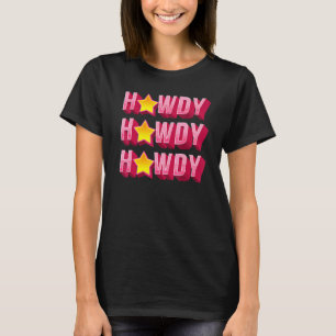 Camiseta Saludos Rodeo Occidental País Sureño Vaquera Mujer