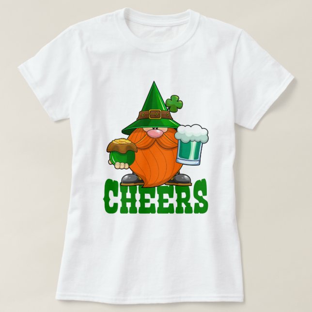 Camiseta Saludos San Patricio (Diseño del anverso)
