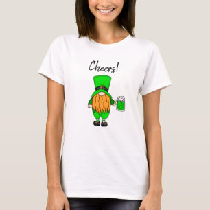 Camiseta Saludos San Patricio Cerveza verde