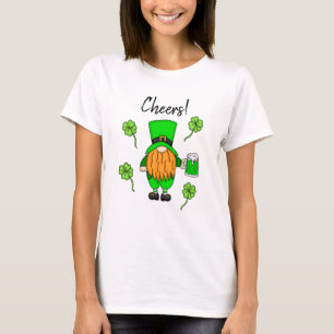 Camiseta Saludos San Patricio   Cerveza verde T-