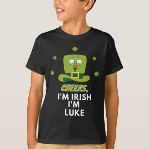 Camiseta Saludos Soy Irlandés Soy Luke