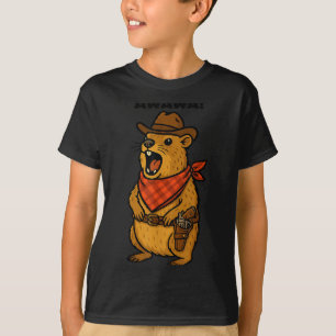Camiseta Saludos Vaquero Roca Hyrax Awawa Occidental Divert