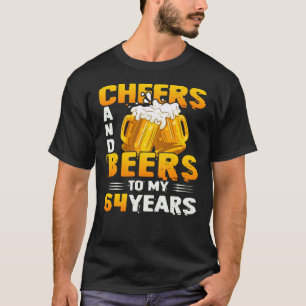 Camiseta Saludos Y Cervezas A Mi Regalo De 64 Años