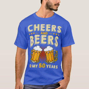 Camiseta Saludos Y Cervezas A Mis 50 Años 50 Años