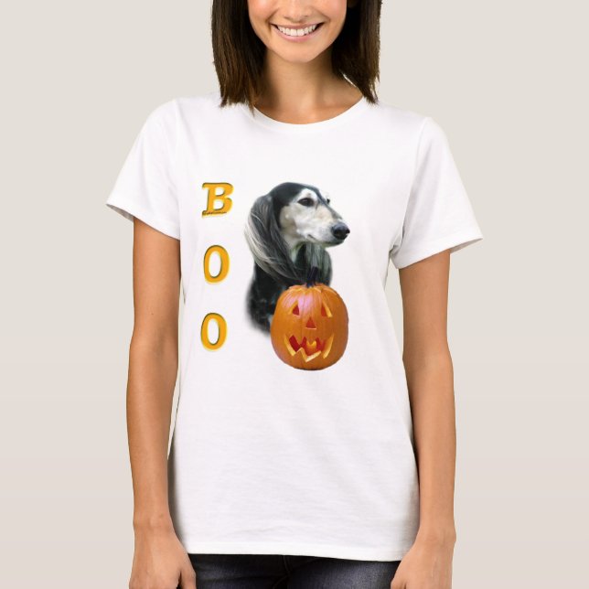 Camiseta Saluki Boo (Anverso)