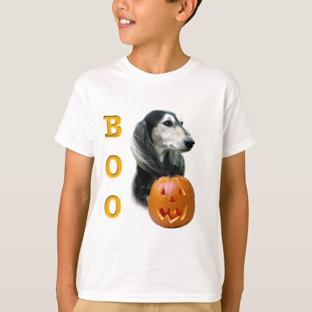 Camiseta Saluki Boo (Anverso)