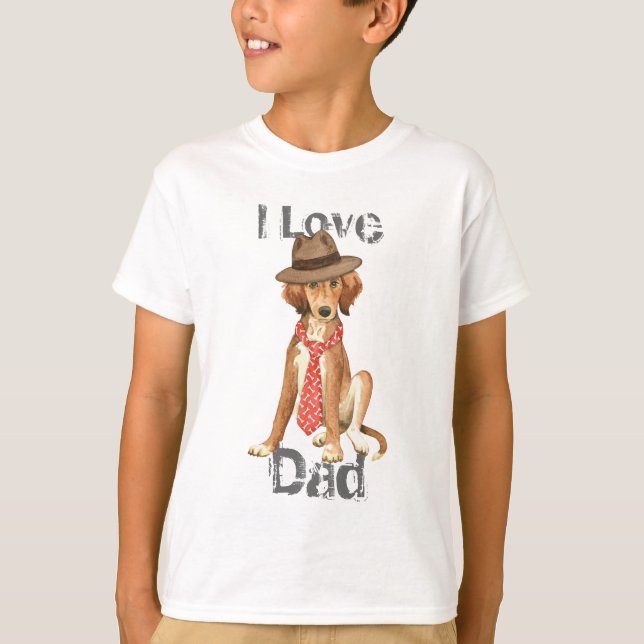 Camiseta Saluki Dad (Anverso)