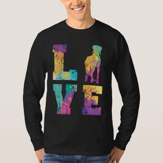 Camiseta Saluki Love (Anverso)