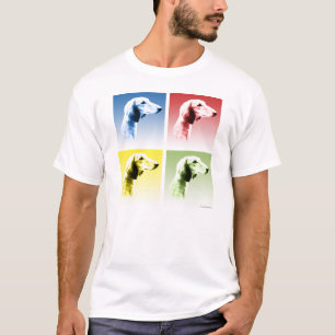 Camiseta Saluki Pop Art