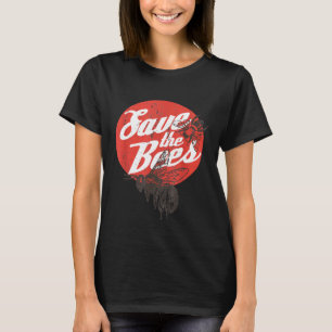 Camiseta Salva A Las Abejas Madre Obrera Reina Abeja Melífe