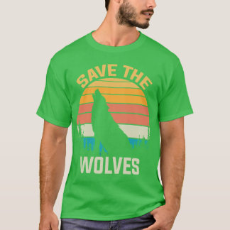 Camiseta Salva a los Lobos Regalo Activista de Derechos Ani