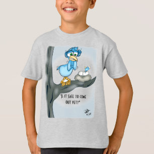 Camiseta Salva a salir con el gris del niño