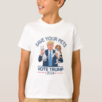 Salva a tus mascotas Vota por Trump Cita de la ele