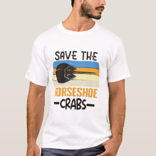 Camiseta salva el cangrejo de herradura