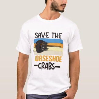 Camiseta salva el cangrejo de herradura