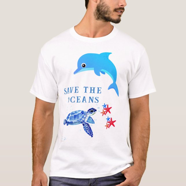 Camiseta Salva El Océano (Anverso)