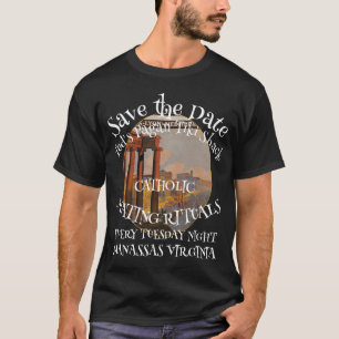 CAMISETA SALVA LA FECHA RITUALES PRESBITERIANOS DE APAREAMI