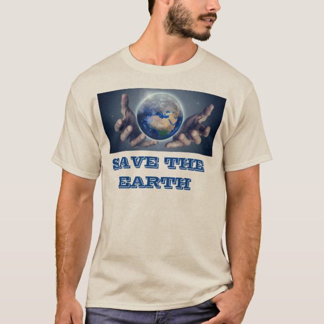 Camiseta Salva la tierra (Anverso)