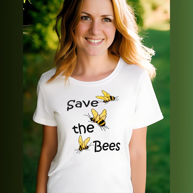 Camiseta Salva las Abejas (Subido por el creador)
