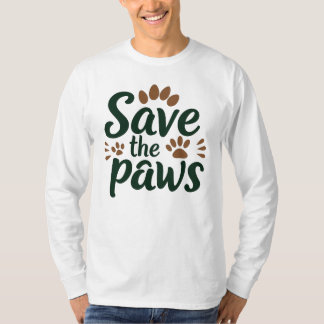 Camiseta Salva Las Zonas De Rescate De Animales Amante De M